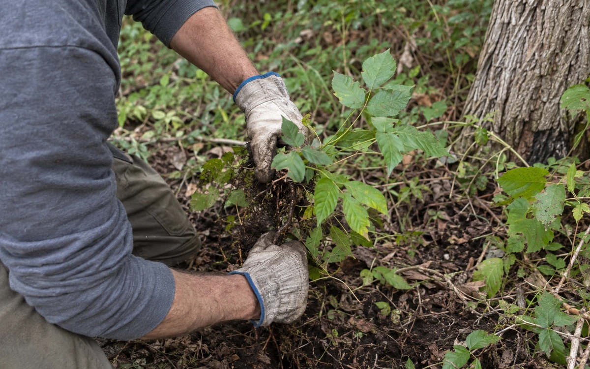 Poison ivy removal contractor